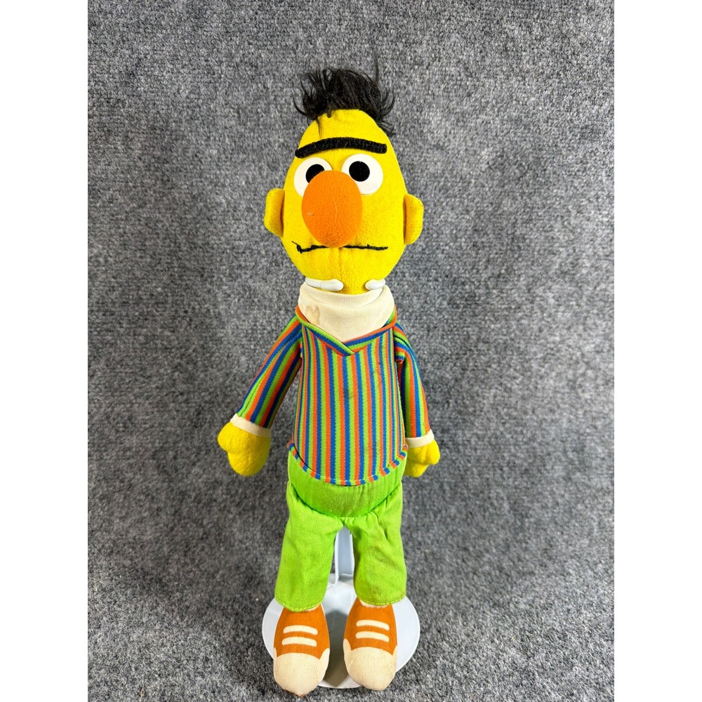 Vintage 2002 GUND Sesame Street Bert Plush Stuffed Toy 75364 13 Inch